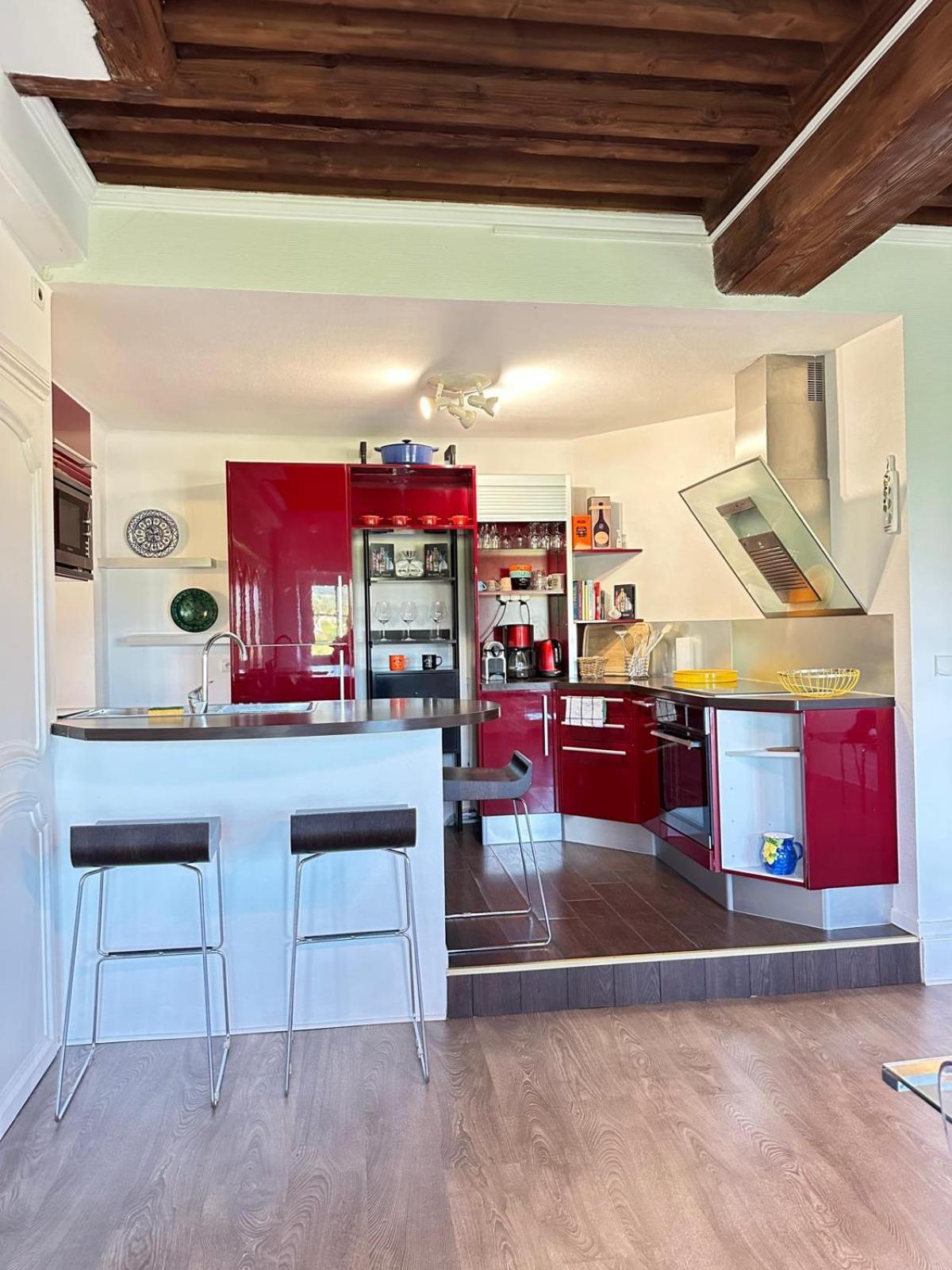 Sejourner Au Chateau De La Roue Grand Appartement Lissieu Екстер'єр фото